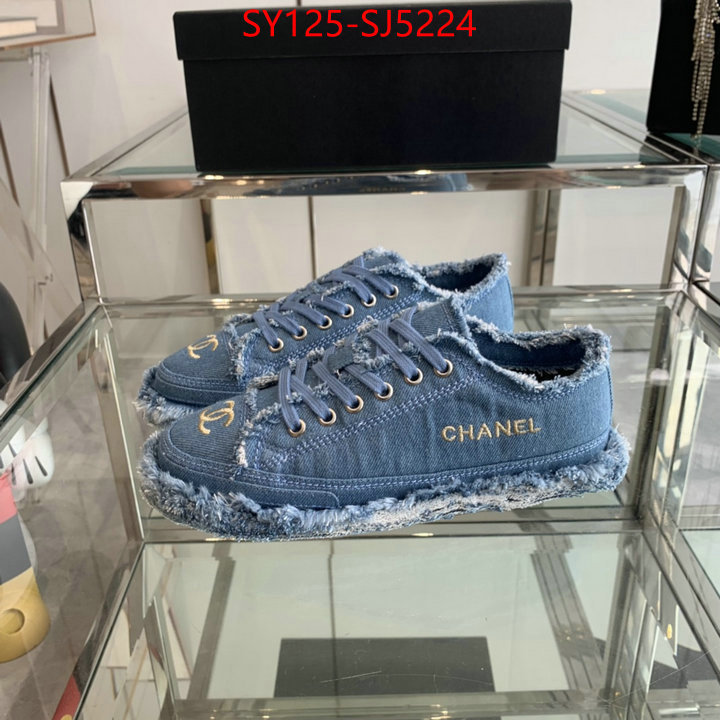 Women Shoes-Chanel best replica 1:1 ID: SJ5224 $: 125USD