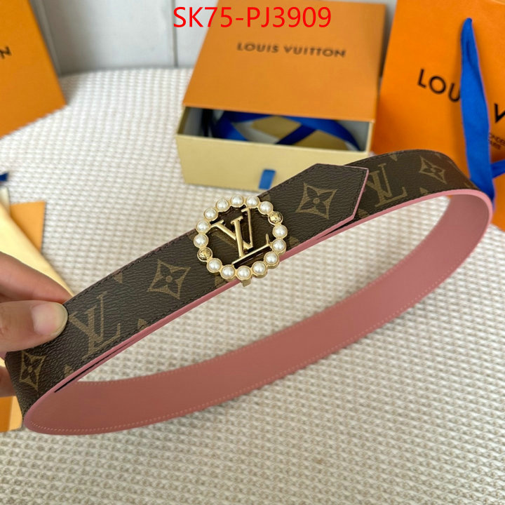 Belts-LV designer wholesale replica ID: PJ3909 $: 75USD