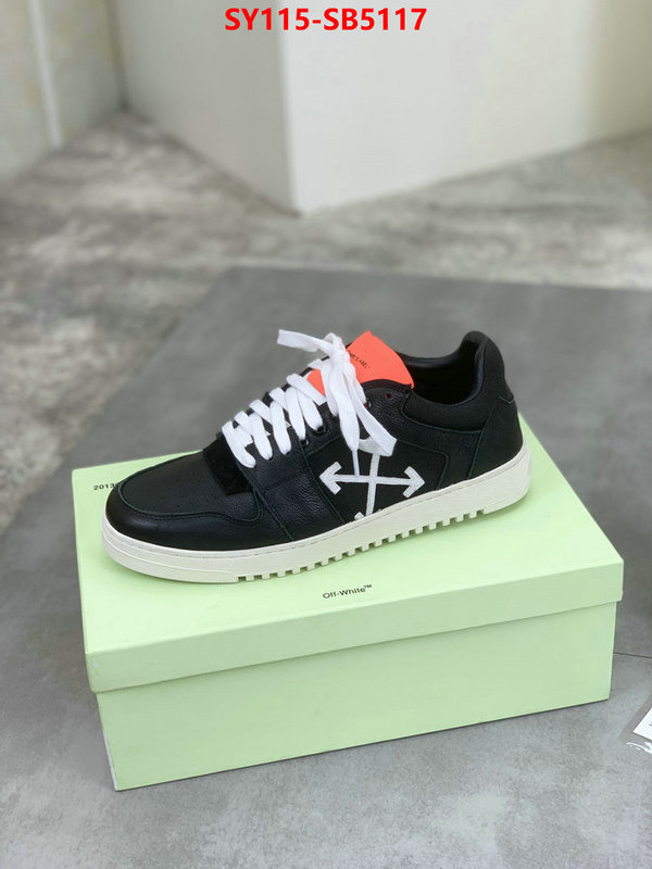 Men Shoes-Offwhite 2024 perfect replica designer ID: SB5117 $: 115USD