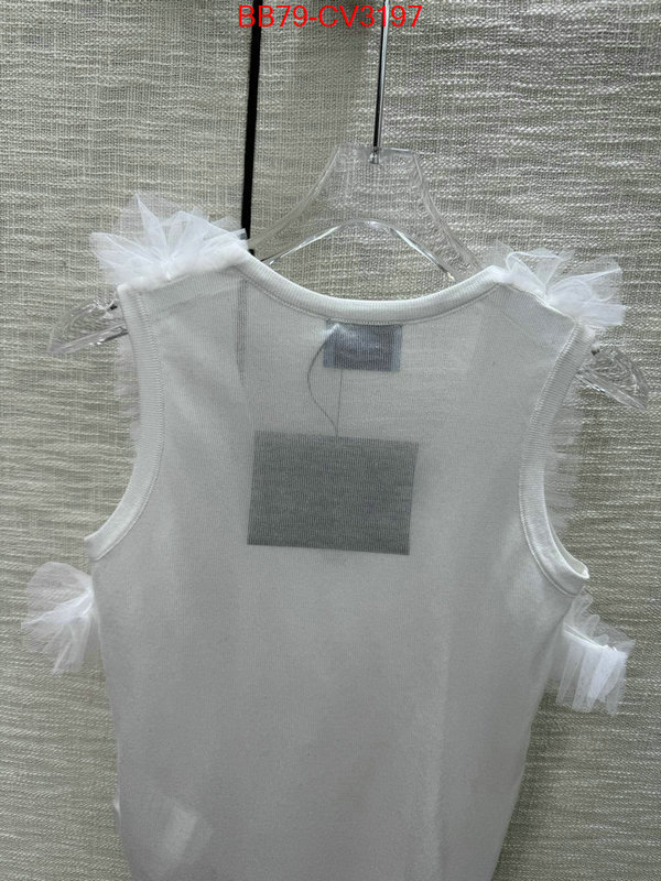 Clothing-Prada best wholesale replica ID: CV3197 $: 79USD