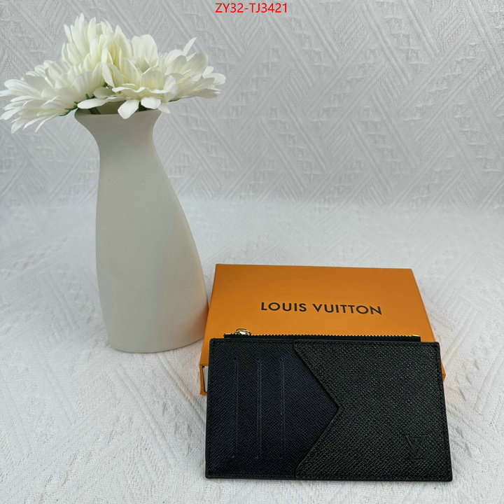 LV Bags(4A)-Wallet replica sale online ID: TJ3421 $: 32USD,