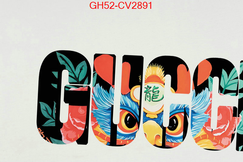 Clothing-Gucci replica designer ID: CV2891 $: 52USD