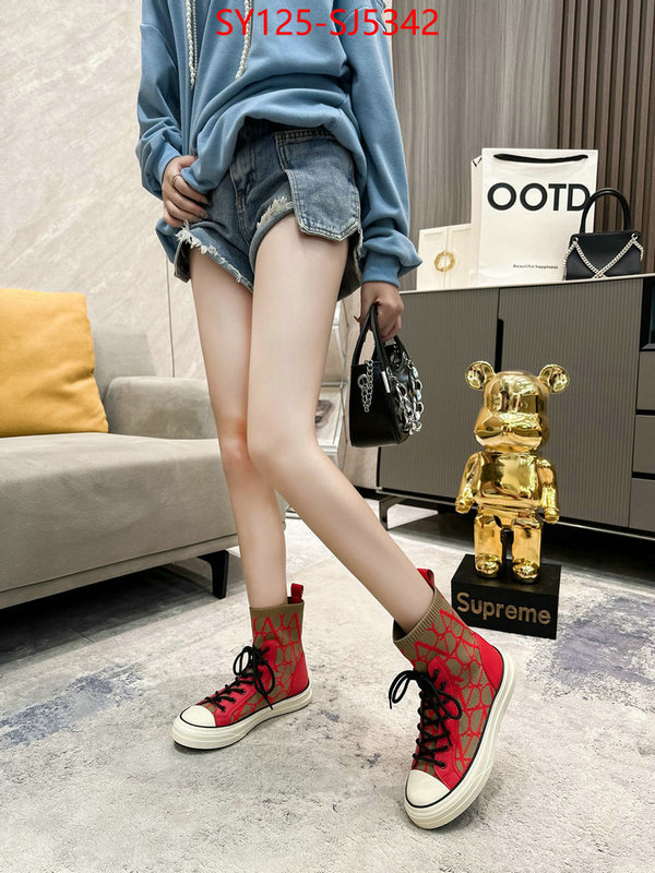 Women Shoes-Valentino buy luxury 2024 ID: SJ5342 $: 125USD