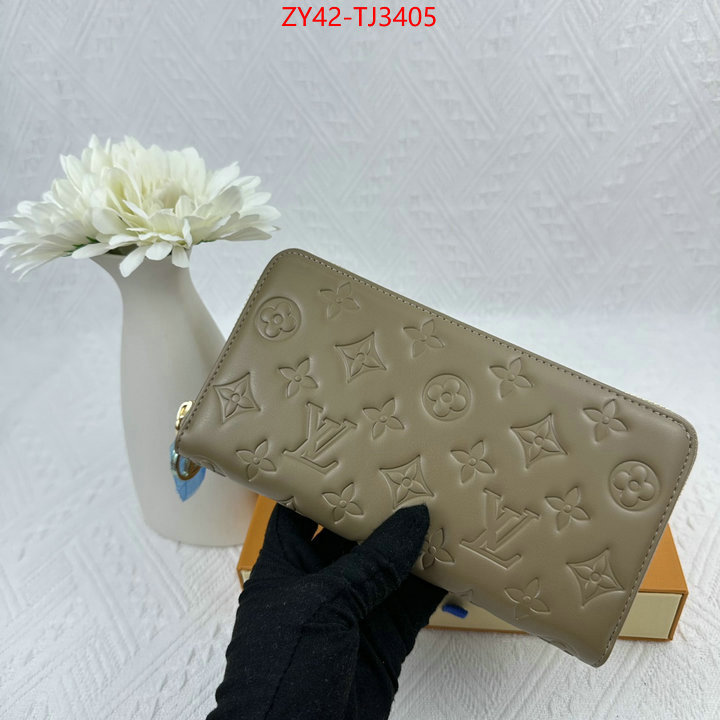 LV Bags(4A)-Wallet replicas buy special ID: TJ3405 $: 42USD,