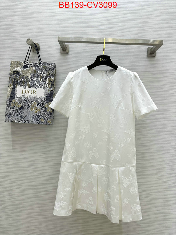 Clothing-Dior where to buy fakes ID: CV3099 $: 139USD