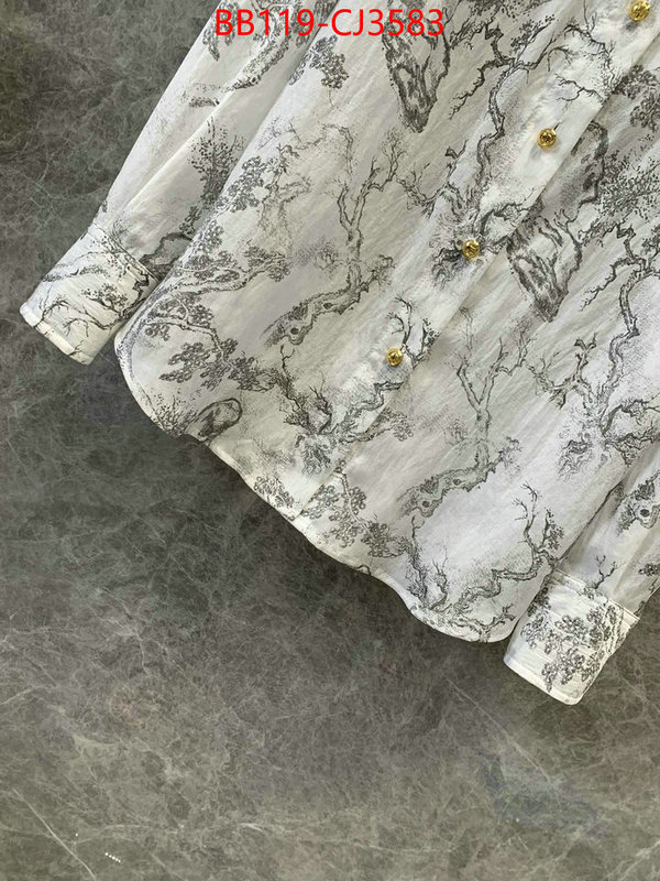 Clothing-Dior cheap wholesale ID: CJ3583 $: 119USD
