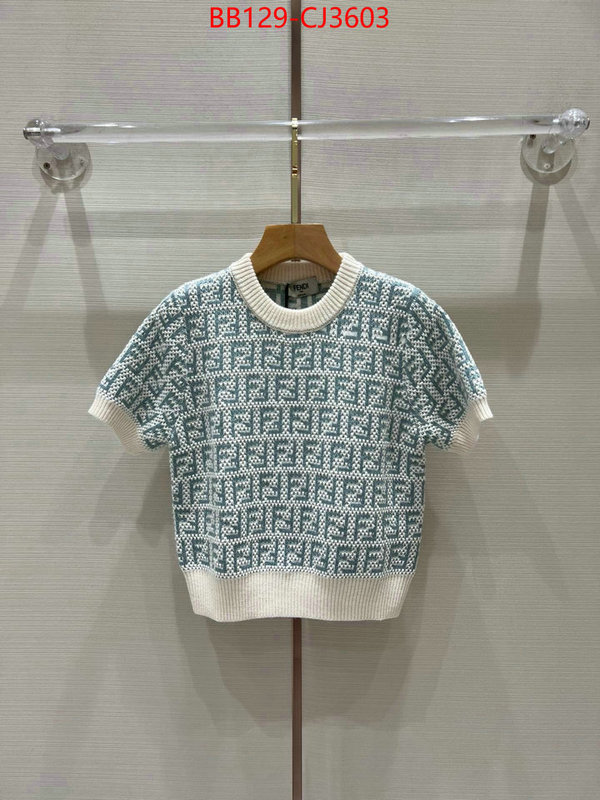 Clothing-Fendi perfect replica ID: CJ3603 $: 129USD