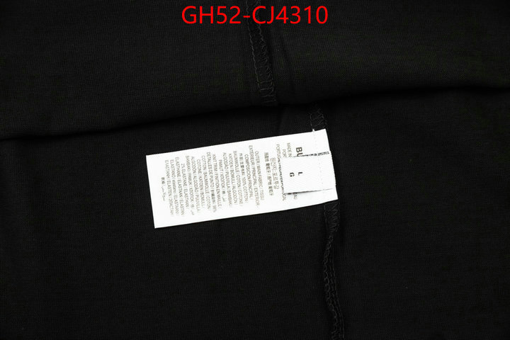 Clothing-Burberry replica shop ID: CJ4310 $: 52USD