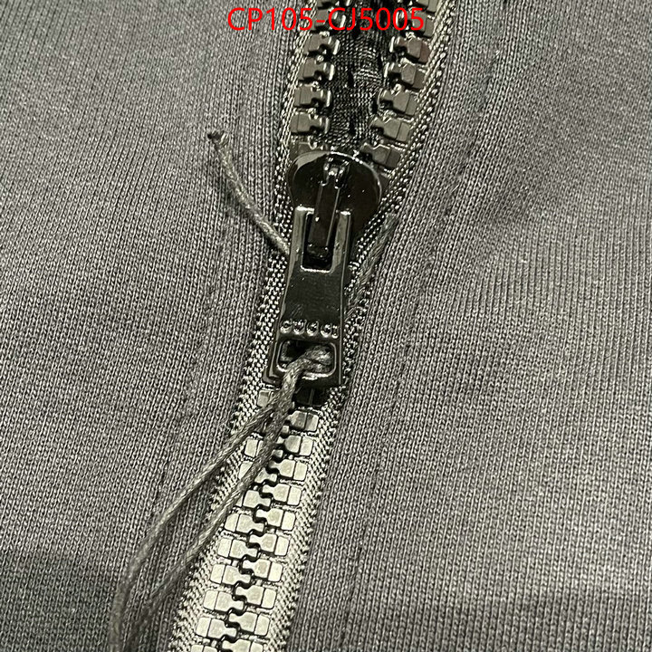 Clothing-Gucci best quality replica ID: CJ5005 $: 105USD