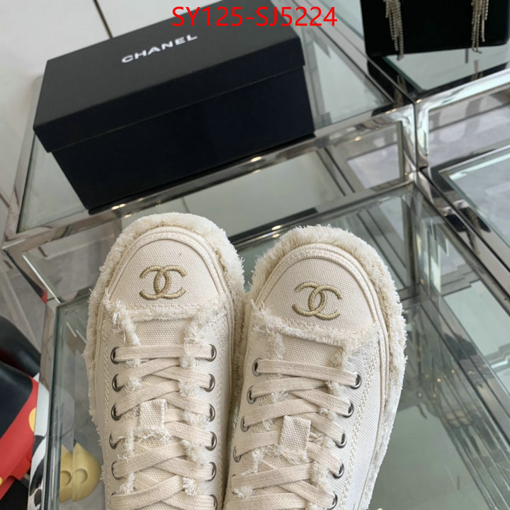 Women Shoes-Chanel best replica 1:1 ID: SJ5224 $: 125USD