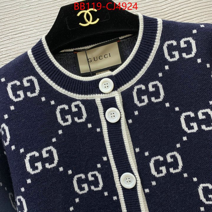 Clothing-Gucci sell online luxury designer ID: CJ4924 $: 119USD