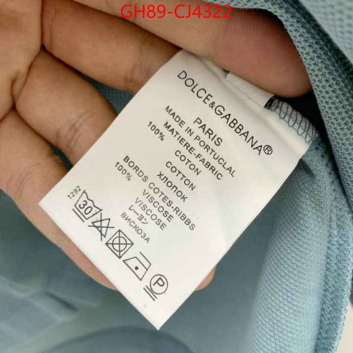 Clothing-DG replica 2024 perfect luxury ID: CJ4322 $: 89USD