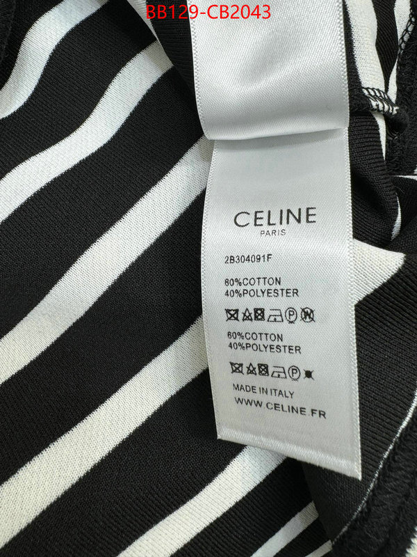Clothing-Celine best knockoff ID: CB2043 $: 129USD