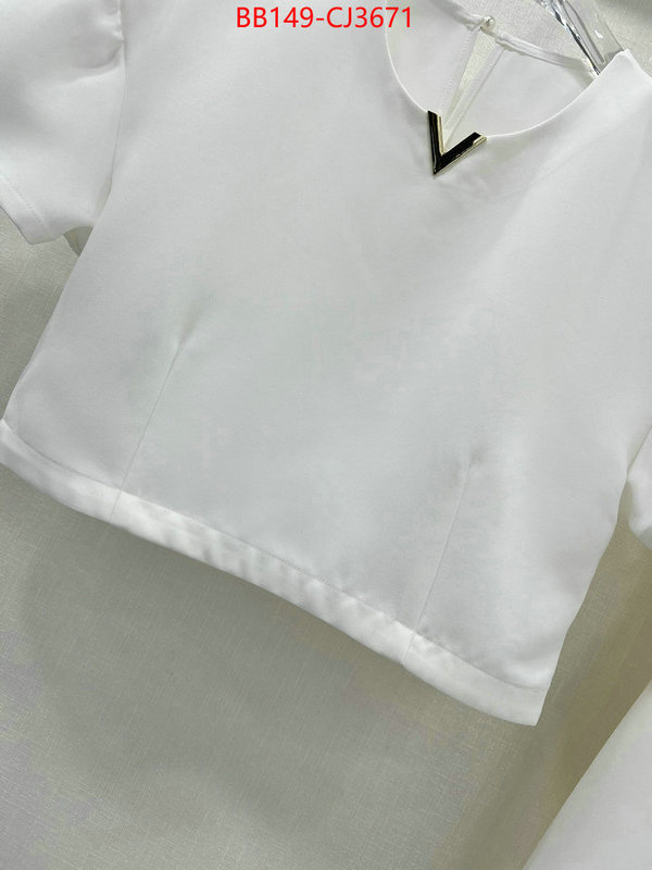 Clothing-Valentino shop the best high authentic quality replica ID: CJ3671 $: 149USD
