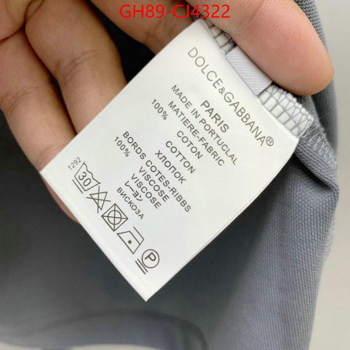Clothing-DG replica 2024 perfect luxury ID: CJ4322 $: 89USD