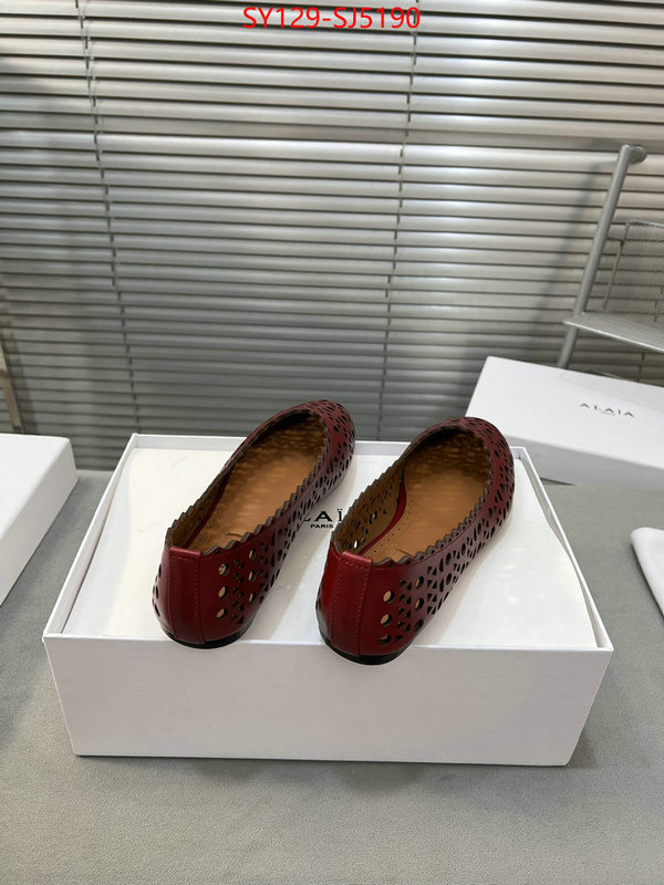 Women Shoes-ALAIA fake cheap best online ID: SJ5190 $: 129USD