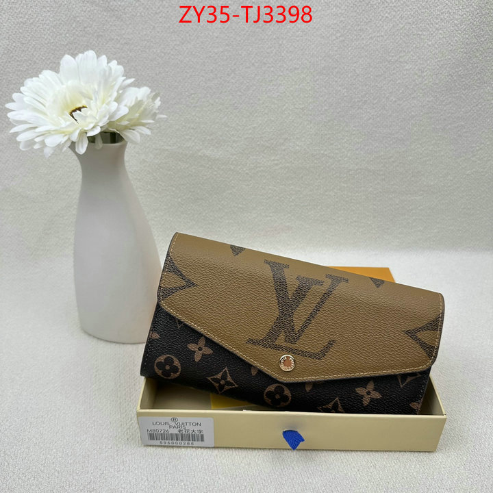 LV Bags(4A)-Wallet replica online ID: TJ3398 $: 35USD,