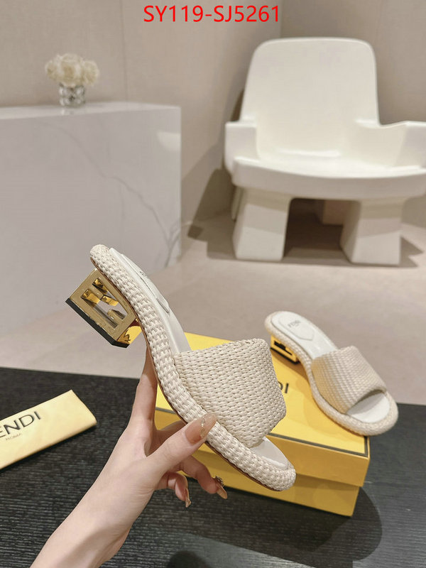 Women Shoes-Fendi cheap replica ID: SJ5261 $: 119USD