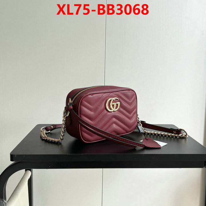 Gucci Bags(4A)-Marmont practical and versatile replica designer ID: BB3068 $: 75USD,