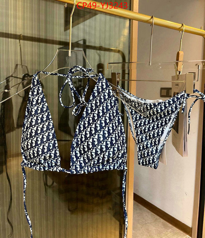 Swimsuit-Dior fake ID: YJ3243 $: 49USD