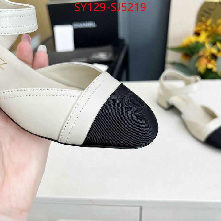 Women Shoes-Chanel what is a 1:1 replica ID: SJ5219 $: 129USD