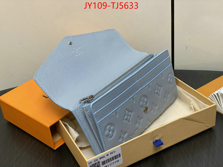 LV Bags(TOP)-Wallet how to find replica shop ID: TJ5633 $: 109USD,