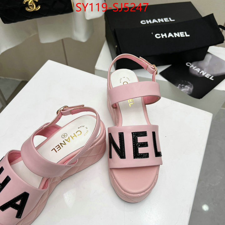 Women Shoes-Chanel what are the best replica ID: SJ5247 $: 119USD