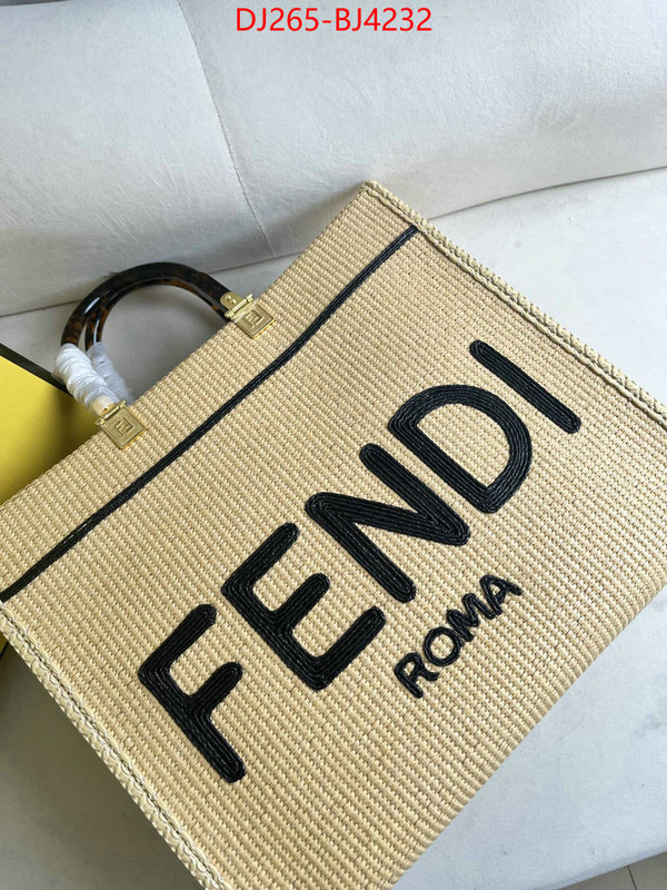 Fendi Bags(TOP)-Sunshine- fake aaaaa ID: BJ4232 $: 265USD,