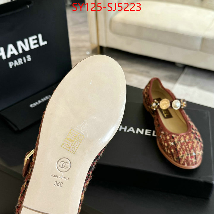 Women Shoes-Chanel where to buy replicas ID: SJ5223 $: 125USD