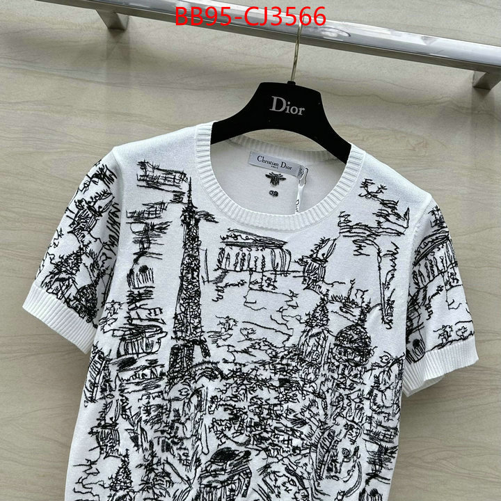 Clothing-Dior shop designer replica ID: CJ3566 $: 95USD