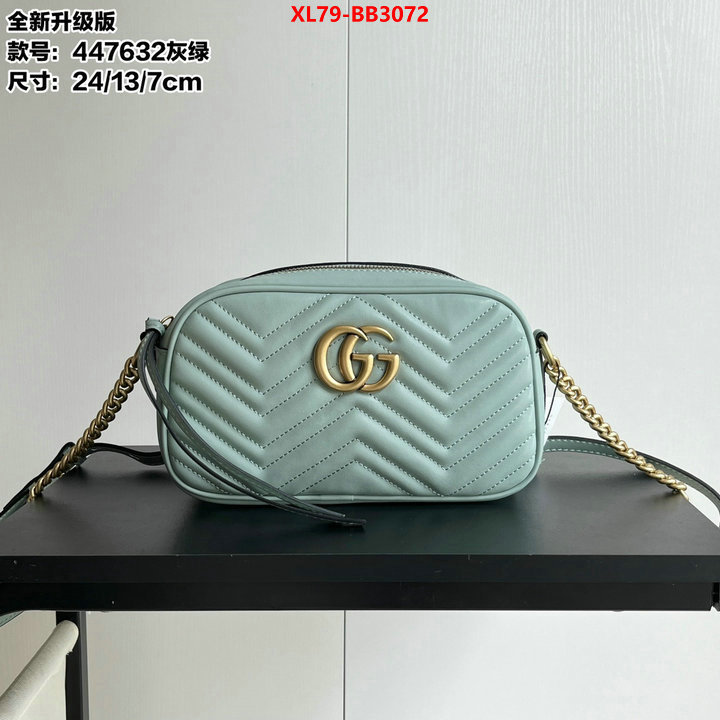 Gucci Bags(4A)-Marmont high quality designer replica ID: BB3072 $: 79USD,