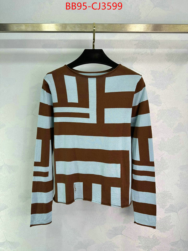 Clothing-Fendi best quality designer ID: CJ3599 $: 95USD