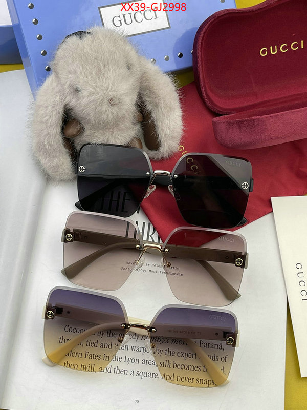 Glasses-Gucci replica aaaaa designer ID: GJ2998 $: 39USD