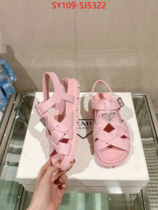 Women Shoes-Prada luxury shop ID: SJ5322 $: 109USD