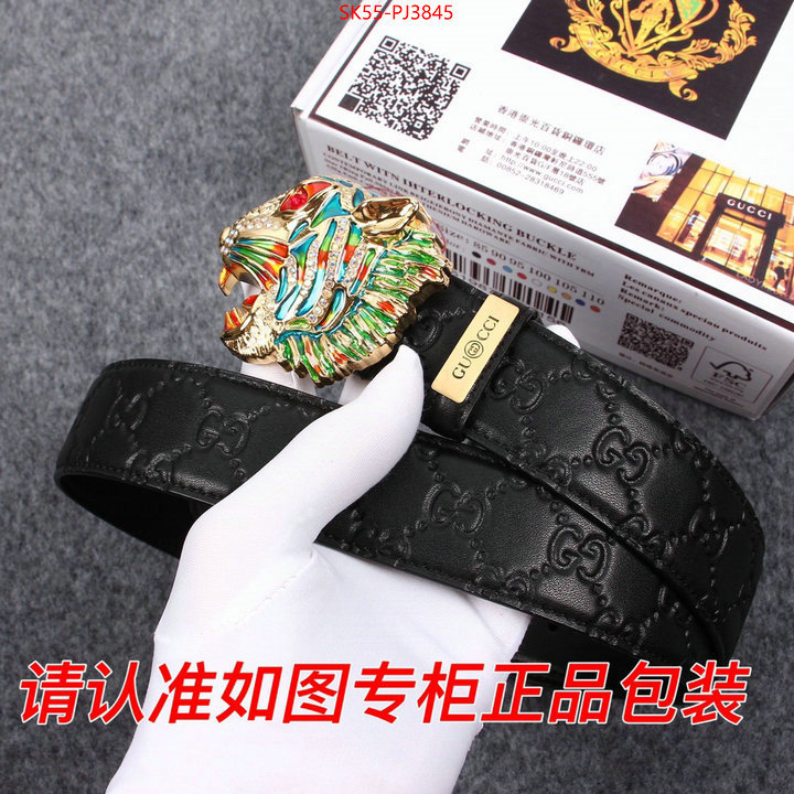 Belts-Gucci best fake ID: PJ3845 $: 55USD