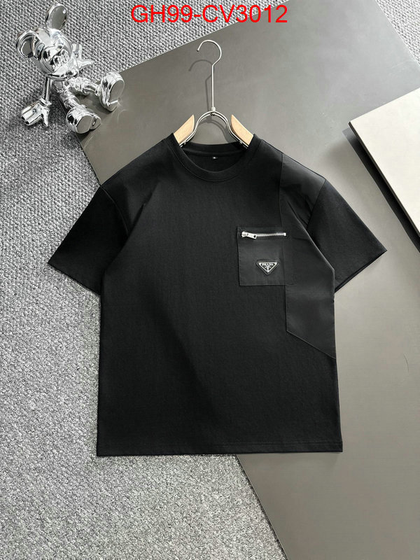 Clothing-Prada designer wholesale replica ID: CV3012 $: 99USD