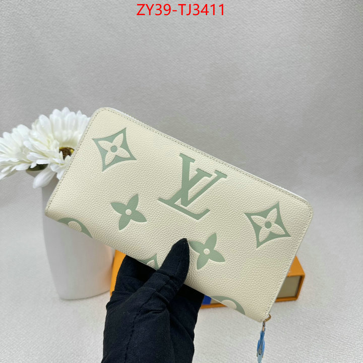 LV Bags(4A)-Wallet high quality designer replica ID: TJ3411 $: 39USD,