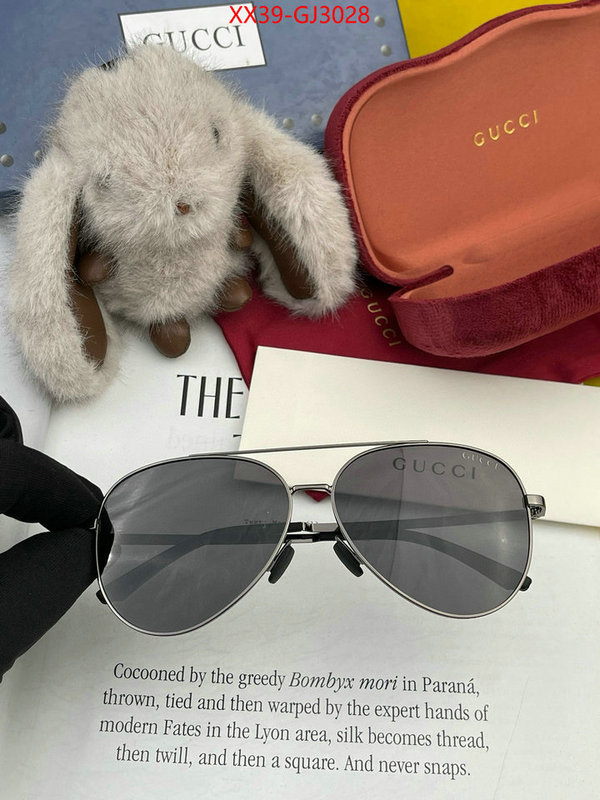 Glasses-Gucci 2024 replica wholesale cheap sales online ID: GJ3028 $: 39USD