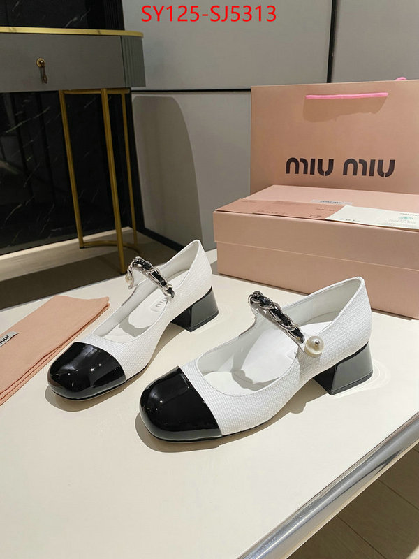 Women Shoes-Miu Miu customize the best replica ID: SJ5313 $: 125USD