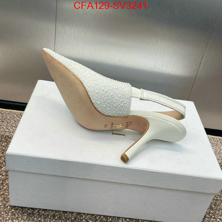 Women Shoes-Dior shop cheap high quality 1:1 replica ID: SV3241 $: 129USD