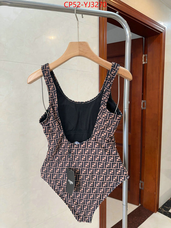Swimsuit-Fendi buy best quality replica ID: YJ3270 $: 52USD
