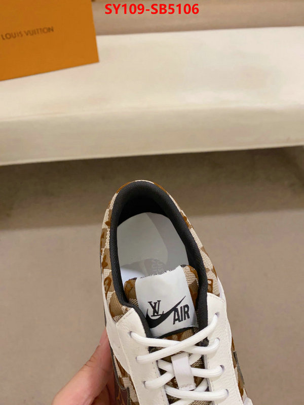 Men Shoes-LV fake cheap best online ID: SB5106 $: 109USD