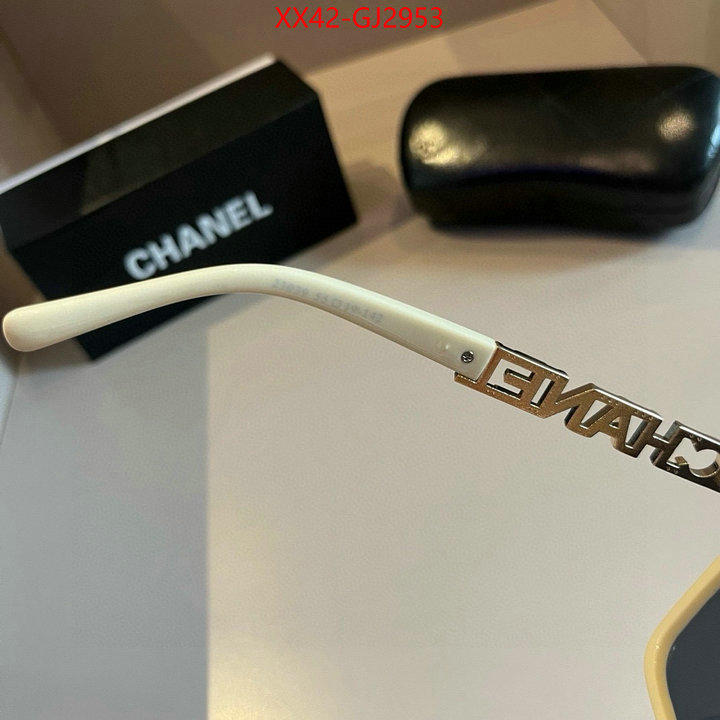 Glasses-Chanel where can you buy replica ID: GJ2953 $: 42USD