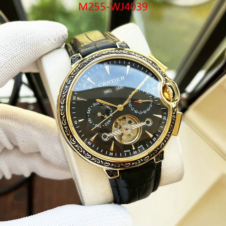 Watch(TOP)-Cartier top brands like ID: WJ4039 $: 255USD