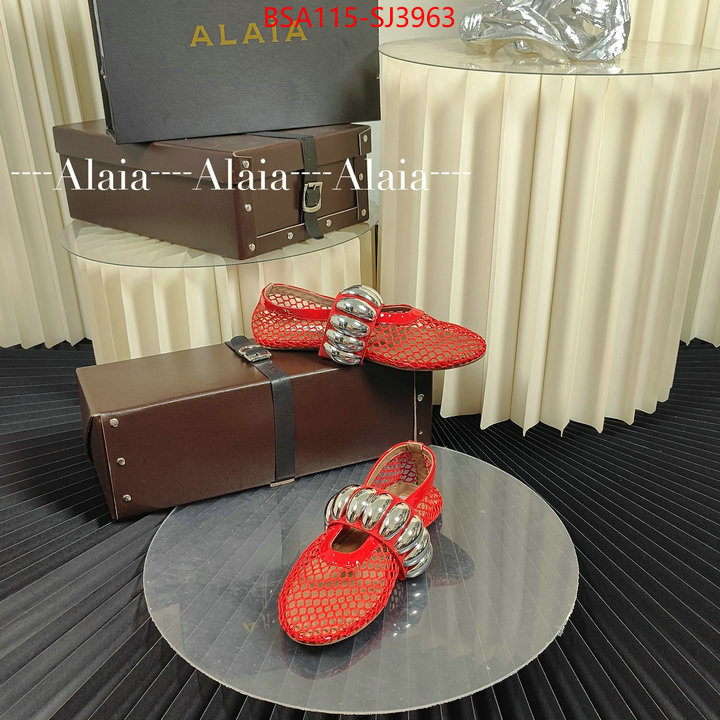 Women Shoes-ALAIA best fake ID: SJ3963 $: 115USD