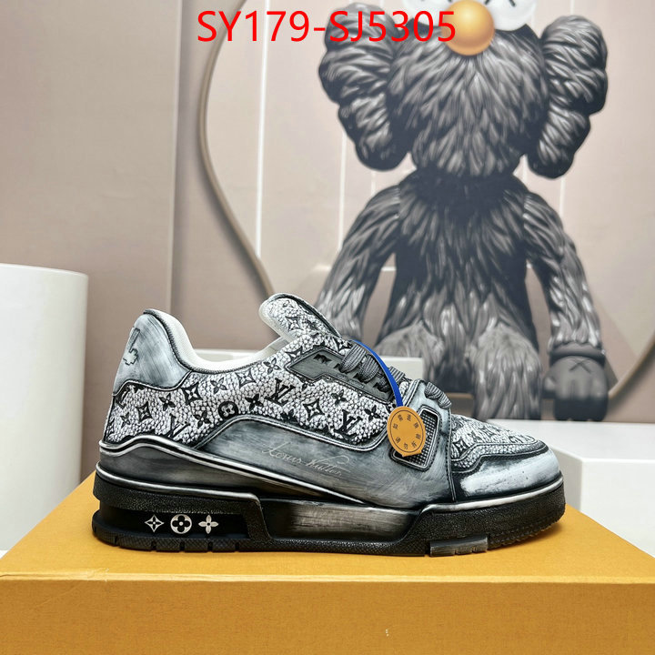 Men Shoes-LV where quality designer replica ID: SJ5305 $: 179USD