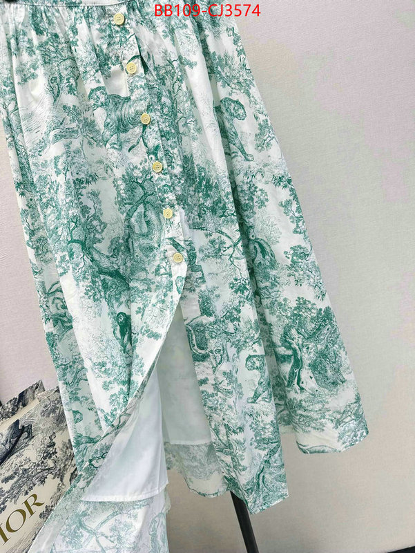 Clothing-Dior top fake designer ID: CJ3574 $: 109USD