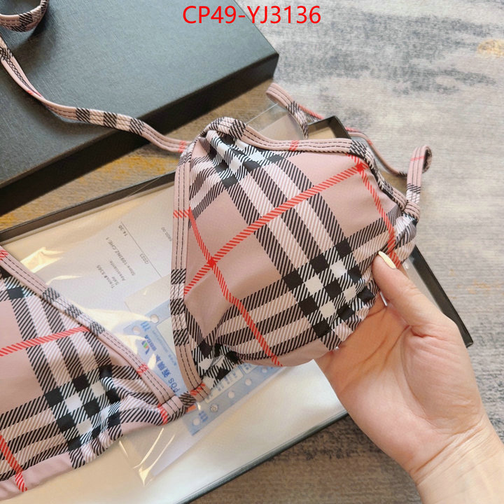 Swimsuit-Burberry high quality 1:1 replica ID: YJ3136 $: 49USD