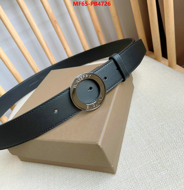 Belts-Burberry replicas ID: PB4726 $: 65USD