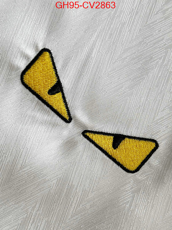 Clothing-Fendi shop designer ID: CV2863 $: 95USD